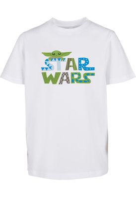 Mister Tee T-Shirt Kids Star Wars Colorful Logo Tee white