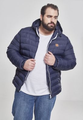 Urban Classics Winterjacke Basic Bubble Jacket Nvy/White/Nvy