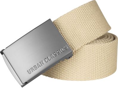 Urban Classics Gürtel Canvas Belts Beige