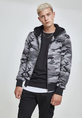 Urban Classics Jacke Camo Zip Jacket Darkcamouflage