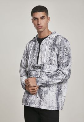 Mister Tee Jacke Mister Tee Snake Windbreaker Grey