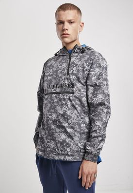 Urban Classics Pullover Commuter Pull Over Jacket Dark Digital Camo