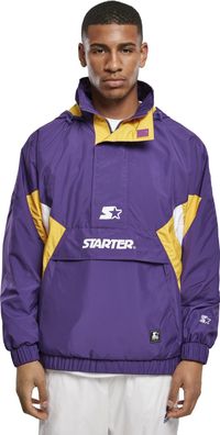 Starter Black Label Jacke Windbreaker Realviolet/Californiayel/Wht