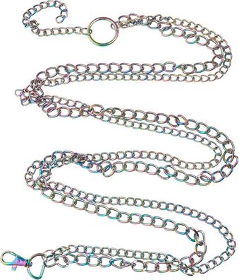 Urban Classics Holographic Chain Belt Holographic