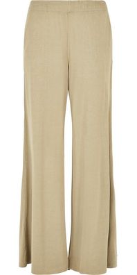 Urban Classics Damen Ladies Modal Wide Leg Pants Khaki