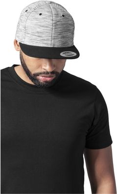 Flexfit Cap Stripes Melange Crown Snapback Black/Grey