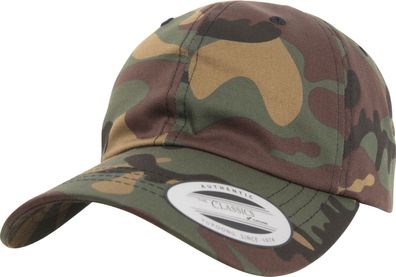 Flexfit Cap Low Profile Cotton Twill Green Camouflage