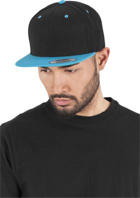 Flexfit Cap Classic Snapback 2-Tone Black/Teal