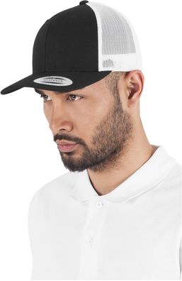 Flexfit Cap Retro Trucker 2-Tone Black/White