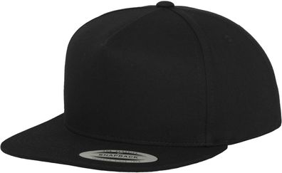 Flexfit Cap Classic 5 Panel Snapback Black