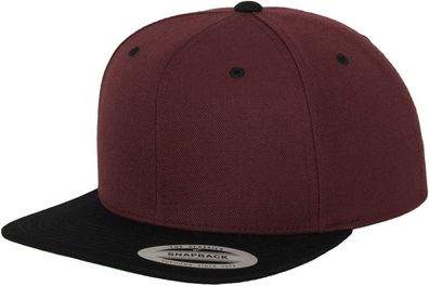 Flexfit Cap Classic Snapback 2-Tone Maroon/Black