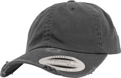 Flexfit Cap Low Profile Destroyed Cap Darkgrey