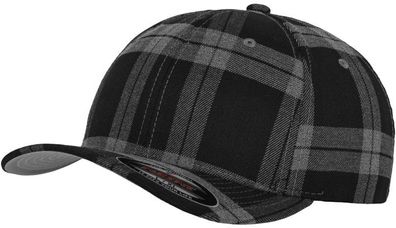 Flexfit Cap Tartan Plaid Black/Grey