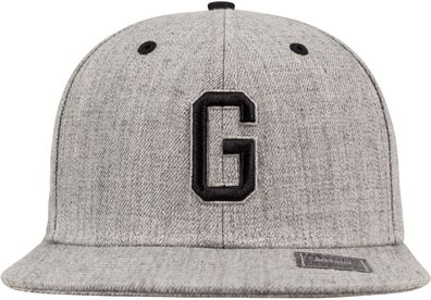 MSTRDS Cap G Letter Snapback Heather Grey