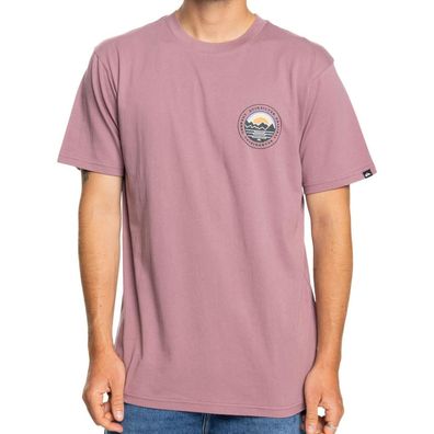 Quiksilver T-Shirt Landscapes grape shake