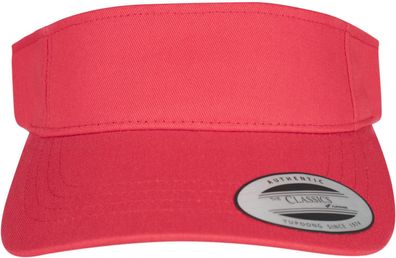 Flexfit Cap Curved Visor Cap Red