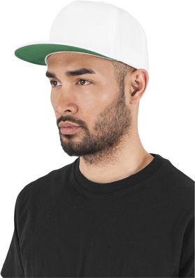 Flexfit Cap Classic 5 Panel Snapback White