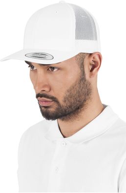 Flexfit Cap Retro Trucker White