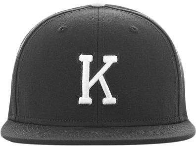 MSTRDS Cap K Letter Snapback Black