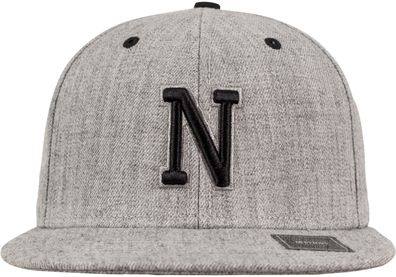 MSTRDS Cap N Letter Snapback Heather Grey