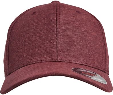 Flexfit Cap Natural Melange Burgundy