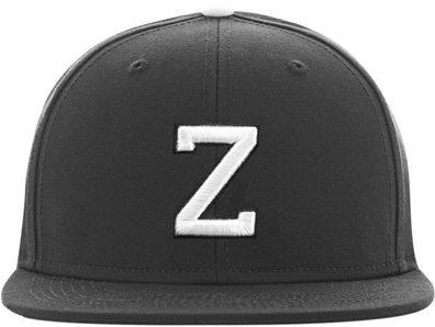 MSTRDS Cap Z Letter Snapback Black