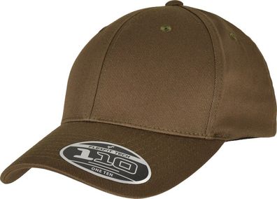 Flexfit 110 Curved Visor Snapback Olive