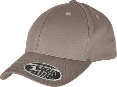 Flexfit 110 Curved Visor Snapback Grey