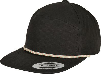 Flexfit Color Braid Jockey Cap Black