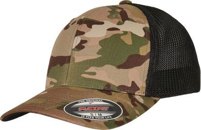 Flexfit Multicam Trucker Mesh Cap Multicam