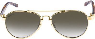 MSTRDS Sonnenbrille Mumbo Youth Gold/Brown