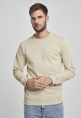 Urban Classics Pullover Basic Terry Crew Concrete