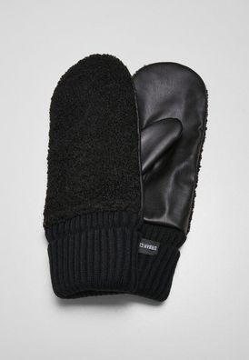 Urban Classics Handschuhe Sherpa Imitation L. Gloves Black