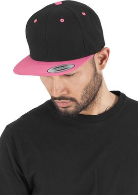 Flexfit Cap Classic Snapback 2-Tone Black/Neonpink