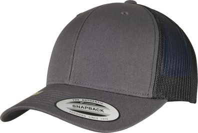 Flexfit Cap YP Classics Recycled RETRO Trucker CAP 2-TONE Charcoal/Black