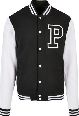 Mister Tee Pray College Jacket Blk/Wht
