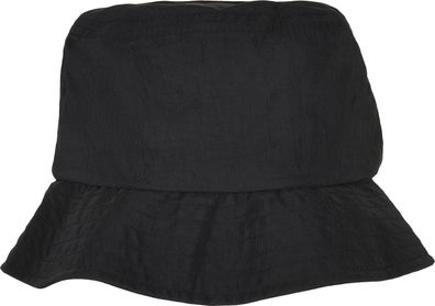 Flexfit Hut Water Repellent Bucket Hat Black