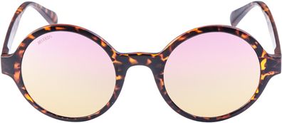 MSTRDS Sonnenbrille Sunglasses Retro Funk Havanna/Rosé