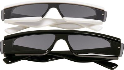 Urban Classics Sunglasses Alabama 2-Pack Black/White