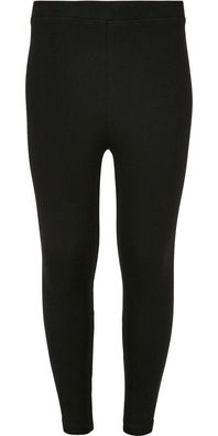 Urban Classics Mädchen Girls High Waist Jersey Leggings Black