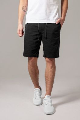 Urban Classics Shorts Stretch Twill Joggshorts Black