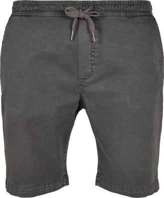 Urban Classics Stretch Twill Joggshorts Darkshadow