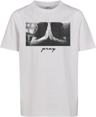 Mister Tee T-Shirt Kids Pray Tee White