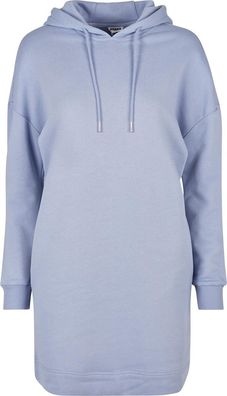 Urban Classics Damen Ladies Organic Oversized Terry Hoody Dress Violablue