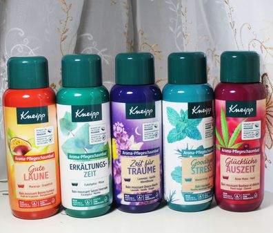 400ml Kneipp Aroma Schaumbad Badeschaum m. ätherischen Ölen