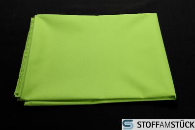 Stoff Polyester Leinwand kiwi wasserabweisend outdoor reißfest hellgrün