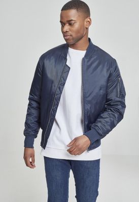 Urban Classics Bomber Jacke Basic Bomber Jacket Navy