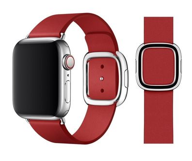 Original Apple Modern Buckle Armband Größe M 38/40/41mm MTQU2ZM/A Ruby Product(RED