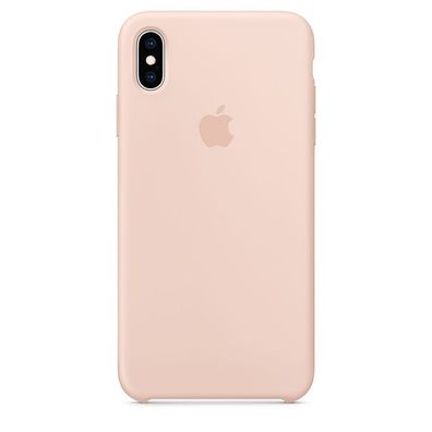 Original Apple iPhone XS Max Silikon Case MTFD2ZM/A Schutzhülle Pink Sand