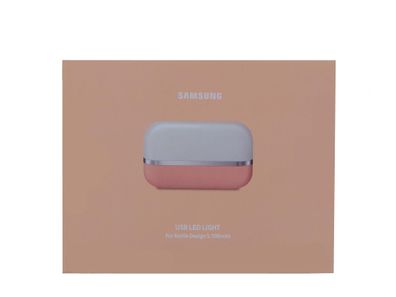 Original Samsung USB LED Light For Kettle Design 5.100mAh Rot Red